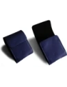 Wholesale LURESKO HECTOR FLIP M leather neck case / belt case / loop case for Flip models (smooth navy blue with navy thread) - LUR117 - {ean13} - Hurt