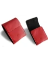 Wholesale LURESKO HECTOR FLIP M leather neck/pouch/belt loop case for Flip models (red smooth with red thread) - LUR120 - {ean13} - Hurt