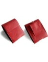 Wholesale LURESKO HECTOR FLIP M leather neck/pouch/belt loop case for Flip models (red smooth with red thread) - LUR120 - {ean13} - Hurt