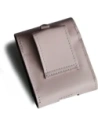 Wholesale LURESKO HECTOR FLIP M leather neck/belt/belt loop case for Flip models (smooth pink with white thread) - LUR121 - {ean13} - Hurt