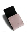 Wholesale LURESKO HECTOR FLIP M leather neck/belt/belt loop case for Flip models (smooth pink with white thread) - LUR121 - {ean13} - Hurt