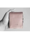 Wholesale LURESKO HECTOR FLIP M leather neck/belt/belt loop case for Flip models (smooth pink with white thread) - LUR121 - {ean13} - Hurt