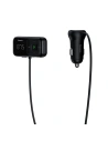 Hurtownia GSM - Transmiter FM Baseus T typed S-16, AUX, Bluetooth 5.0, 2x USB, microSD, 3A (czarny) - BSU1454BLK - {ean13} - Hurt