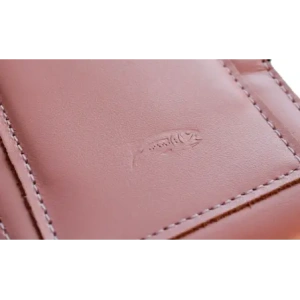Hurtownia GSM - LURESKO HECTOR XXL Lederhülle / Gürteltasche / Schlauchtasche vertikal 167x78x10mm (glattes Pink mit weißen Nähten) - LUR123 - {ean13} - Hurt