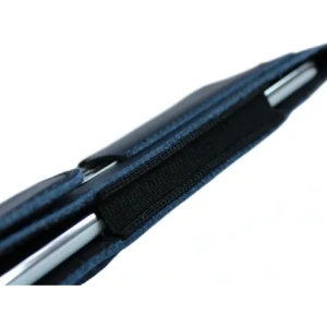 Hurtownia GSM - LURESKO HECTOR XXL Lederhals-Case / Gürteltasche / Loop-Holster vertikal 167x78x10mm (glatt blau mit blauer Naht) - LUR124 - {ean13} - Hurt