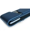 Hurtownia GSM - LURESKO HECTOR XXL Lederhals-Case / Gürteltasche / Loop-Holster vertikal 167x78x10mm (glatt blau mit blauer Naht) - LUR124 - {ean13} - Hurt