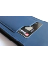 Hurtownia GSM - LURESKO HECTOR XXL Lederhals-Case / Gürteltasche / Loop-Holster vertikal 167x78x10mm (glatt blau mit blauer Naht) - LUR124 - {ean13} - Hurt