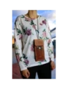 Hurtownia GSM - LURESKO HECTOR XXL R XXL Lederhals- / Gürteltasche / Loop Holster vertikal 167x78x10mm (helles Vintage-Braun mit weißen Nähten) - LUR125 - {ean13} - Hurt