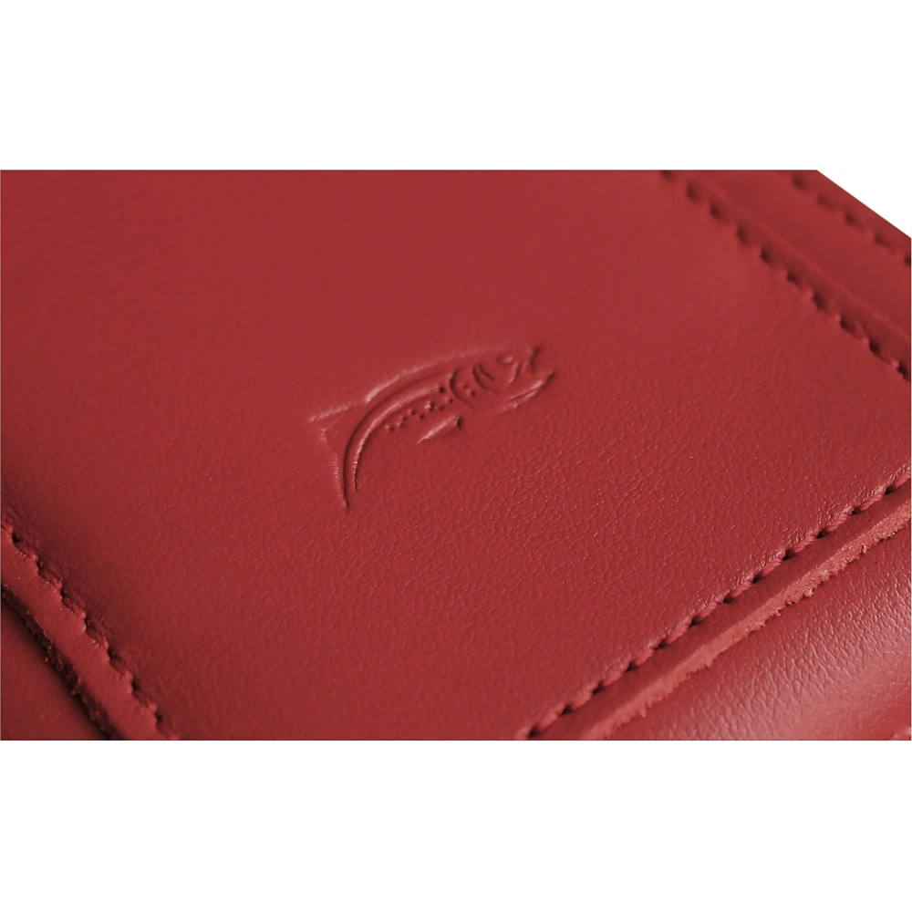 Hurtownia GSM - LURESKO HECTOR XXL Lederhals-Case / Gürteltasche / vertikaler Loop-Holster 167x78x10mm (rot glatt mit rotem Faden) - LUR126 - {ean13} - Hurt