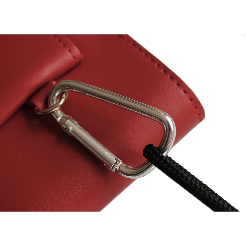 Hurtownia GSM - LURESKO HECTOR XXL Lederhals-Case / Gürteltasche / vertikaler Loop-Holster 167x78x10mm (rot glatt mit rotem Faden) - LUR126 - {ean13} - Hurt