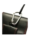 Hurtownia GSM - LURESKO HECTOR XXL Lederhülle / Gürteltasche / Loop Holster vertikal 167x78x10mm (schwarz glatt mit roten Nähten und rotem Innenfutter) - LUR127 - {ean13} - Hurt