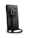 Hurtownia GSM - LURESKO HECTOR XXL Lederhalsgepäck / Gürteltasche / Schlaufenetui / vertikaler Holster 167x78x10mm (schwarz glatt mit schwarzem Faden) - LUR128 - {ean13} - Hurt