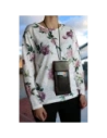 Hurtownia GSM - LURESKO HECTOR XXL Lederhülle / Gürteltasche / Loop Holster vertikal 167x78x10mm (schwarz glatt mit roten Nähten und rotem Innenfutter) - LUR127 - {ean13} - Hurt