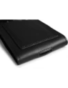 Hurtownia GSM - LURESKO HECTOR XXL husă din piele pentru gât / husă pentru curea / husă cu buclă / toc vertical 167x78x10mm (negru neted cu fir negru) - LUR128 - {ean13} - Hurt