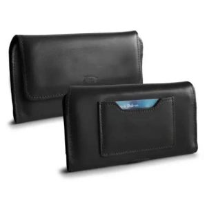 Wholesale LURESKO ELLA XXL leather protective case for phone - 170x85x12 / for handbag backpack (black) - LUR129 - {ean13} - Hurt