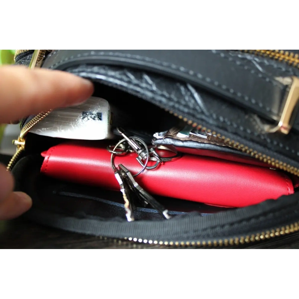 Hurtownia GSM - LURESKO ELLA XXL Lederschutzhülle für das Handy - 170x85x12 / für Handtasche Rucksack (schwarz) - LUR129 - {ean13} - Hurt