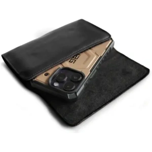 Wholesale LURESKO ELLA XXL leather protective case for phone - 170x85x12 / for handbag backpack (black) - LUR129 - {ean13} - Hurt