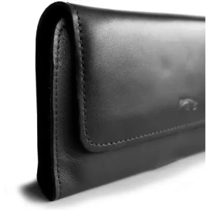 Wholesale LURESKO ELLA XXL leather protective case for phone - 170x85x12 / for handbag backpack (black) - LUR129 - {ean13} - Hurt