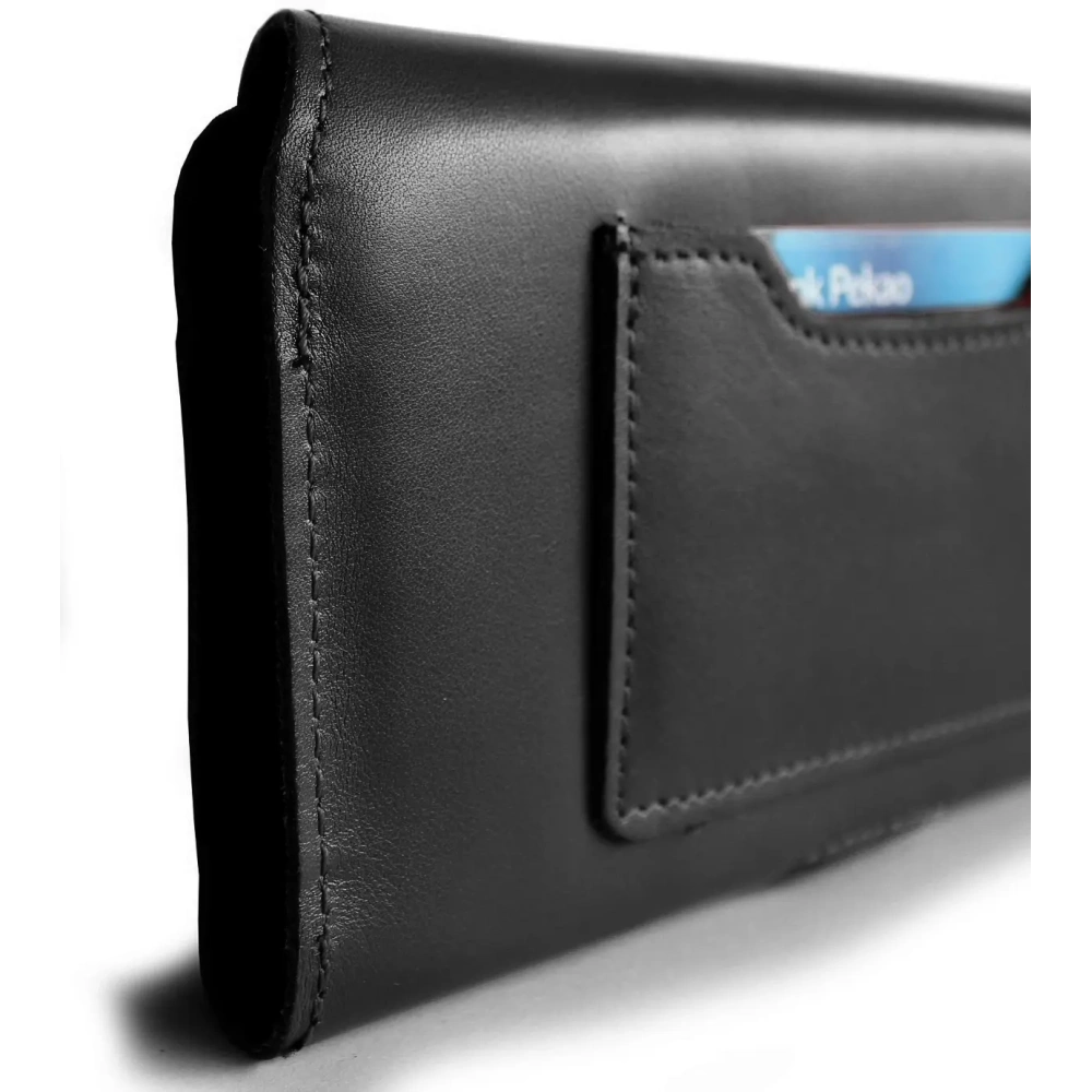 Hurtownia GSM - LURESKO ELLA XXL Lederschutzhülle für das Handy - 170x85x12 / für Handtasche Rucksack (schwarz) - LUR129 - {ean13} - Hurt