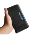 Wholesale LURESKO ELLA XXL leather protective case for phone - 170x85x12 / for handbag backpack (black) - LUR129 - {ean13} - Hurt