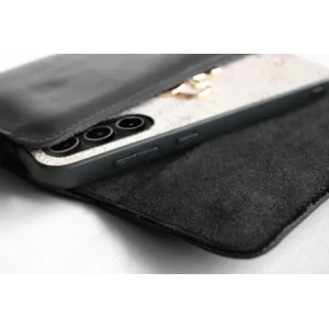 Wholesale LURESKO ELLA XXL leather protective case for phone - 170x85x12 / for handbag backpack (black) - LUR129 - {ean13} - Hurt