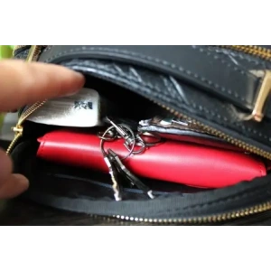 Wholesale LURESKO ELLA XXL leather protective case for phone - 170x85x12 / for handbag backpack (red) - LUR130 - {ean13} - Hurt
