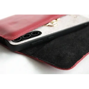 Wholesale LURESKO ELLA XXL leather protective case for phone - 170x85x12 / for handbag backpack (red) - LUR130 - {ean13} - Hurt