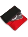 Hurtownia GSM - Husa de protecție din piele LURESKO ELLA XXL pentru telefon - 170x85x12 / pentru geantă sau rucsac (neagră cu fir roșu) - LUR131 - {ean13} - Hurt