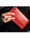 Hurtownia GSM - Husa de protecție din piele LURESKO ELLA XXL pentru telefon - 170x85x12 / pentru geantă sau rucsac (neagră cu fir roșu) - LUR131 - {ean13} - Hurt