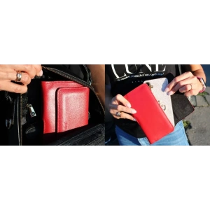 Wholesale LURESKO ELLA XXL leather protective case for phone - 170x85x12 / for handbag backpack (pink) - LUR132 - {ean13} - Hurt