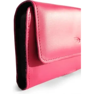 Wholesale LURESKO ELLA XXL leather protective case for phone - 170x85x12 / for handbag backpack (pink) - LUR132 - {ean13} - Hurt