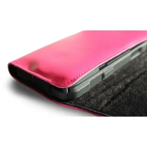 Wholesale LURESKO ELLA XXL leather protective case for phone - 170x85x12 / for handbag backpack (pink) - LUR132 - {ean13} - Hurt