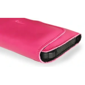 Wholesale LURESKO ELLA XXL leather protective case for phone - 170x85x12 / for handbag backpack (pink) - LUR132 - {ean13} - Hurt