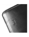 Wholesale LURESKO CLAYER S leather case for ebook 162x113x9mm (magnet) (black smooth with black thread) - LUR133 - {ean13} - Hurt