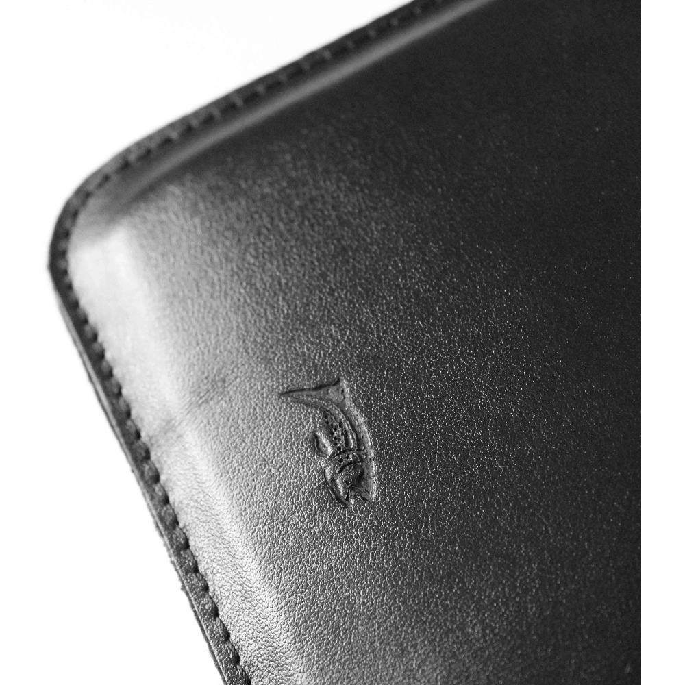 Hurtownia GSM - LURESKO CLAYER S bőrtok ebookhoz 162x113x9mm (mágneses) (fekete sima fekete cérnával) - LUR133 - {ean13} - Hurt