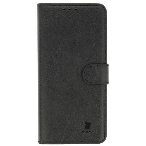 Etui z klapką Bizon Case Pocket do Xiaomi Redmi Note 14 Pro 4G czarne