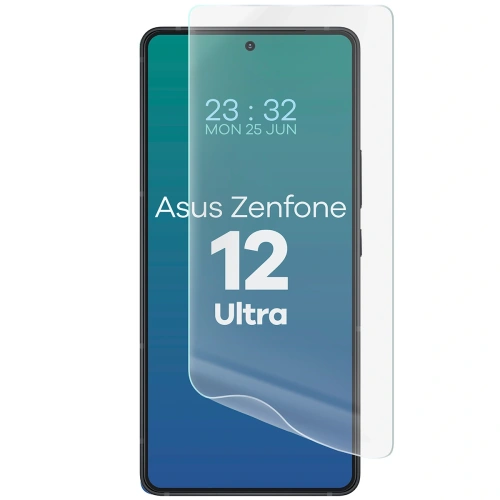 Folia hydrożelowa na ekran Bizon Glass Hydrogel Front do Asus Zenfone 12 Ultra [2 PACK]