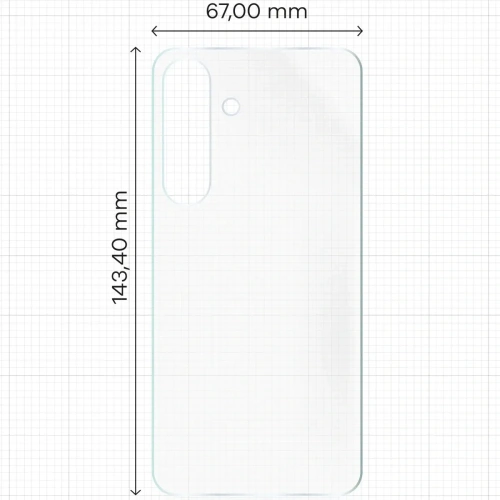 Folia hydrożelowa na tył Bizon Glass Hydrogel do Samsung Galaxy S25 [2 PACK]