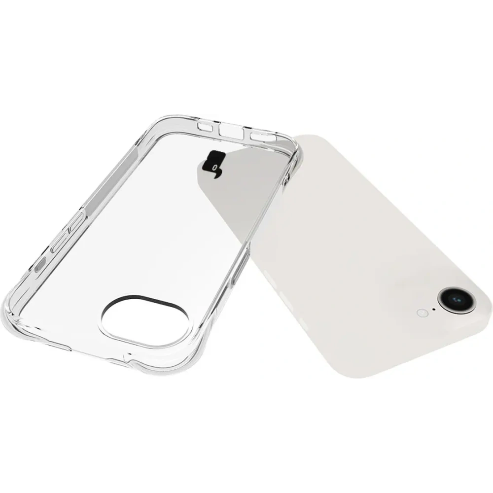 Hurtownia GSM - Elastyczne etui Bizon Case Salpa do Apple iPhone 16e przezroczyste - BIZ8742 - {ean13} - Hurt