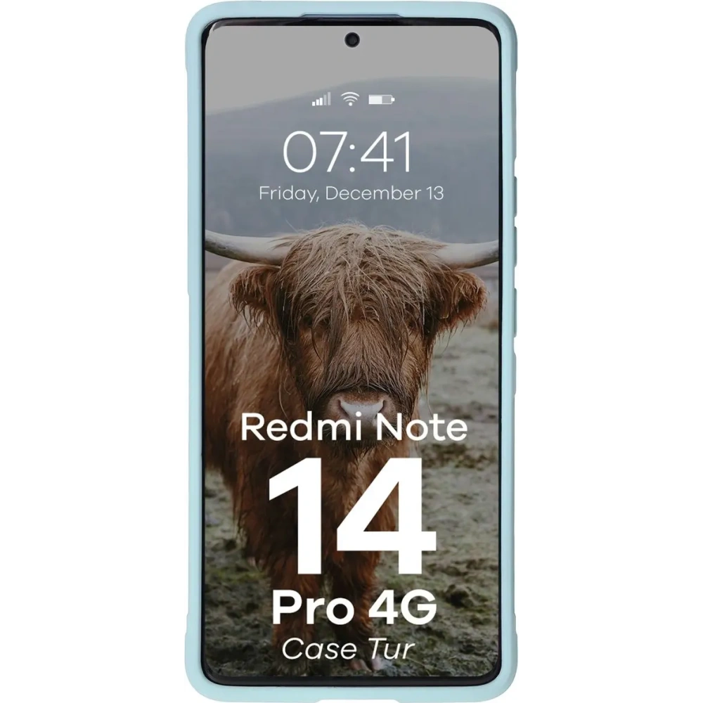 Hurtownia GSM - Bizon Case Tur Xiaomi Redmi Note 14 Pro 4G albastru deschis - BIZ8744 - {ean13} - Hurt