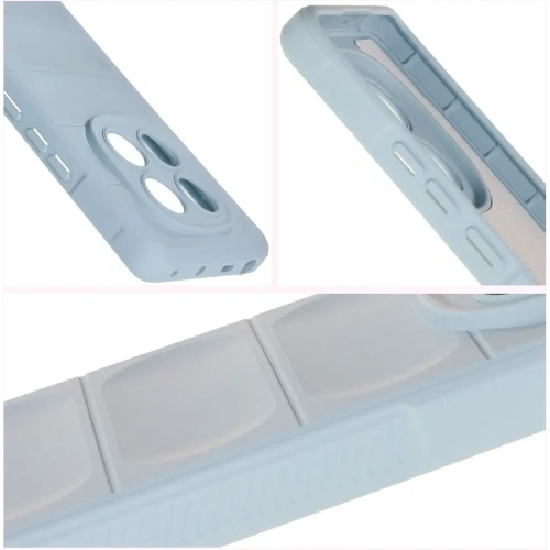 Pancerne etui Bizon Case Tur do Xiaomi Redmi Note 14 Pro 4G jasnoniebieskie