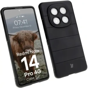 Hurtownia GSM - Bizon Case Tur Xiaomi Redmi Note 14 Pro 4G fekete - BIZ8745 - {ean13} - Hurt