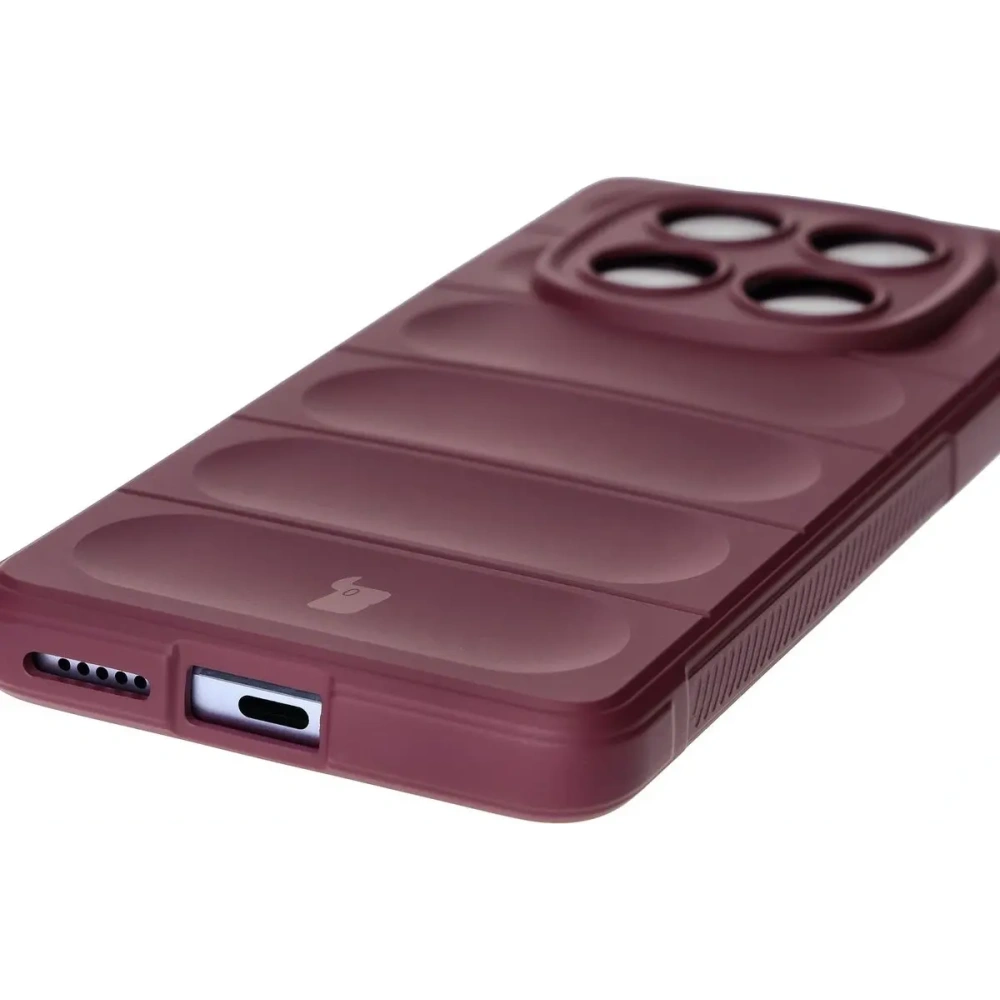Hurtownia GSM - Pancerne etui Bizon Case Tur do Xiaomi Redmi Note 14 Pro 4G ciemnofioletowe - BIZ8746 - {ean13} - Hurt