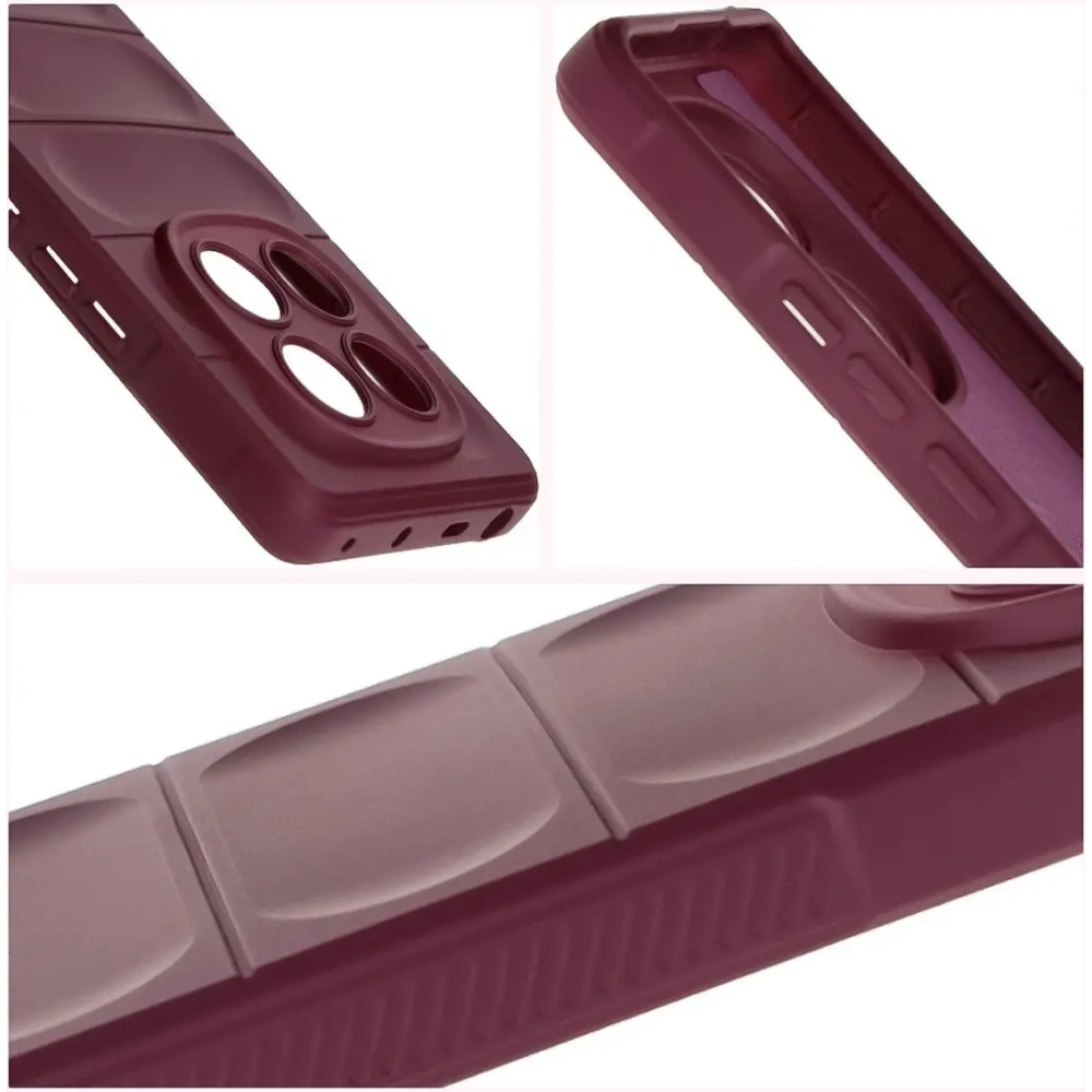 Hurtownia GSM - Pancerne etui Bizon Case Tur do Xiaomi Redmi Note 14 Pro 4G ciemnofioletowe - BIZ8746 - {ean13} - Hurt