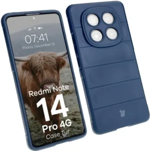 Hurtownia GSM - Bizon Case Tur Xiaomi Redmi Note 14 Pro 4G tengerészkék - BIZ8747 - {ean13} - Hurt