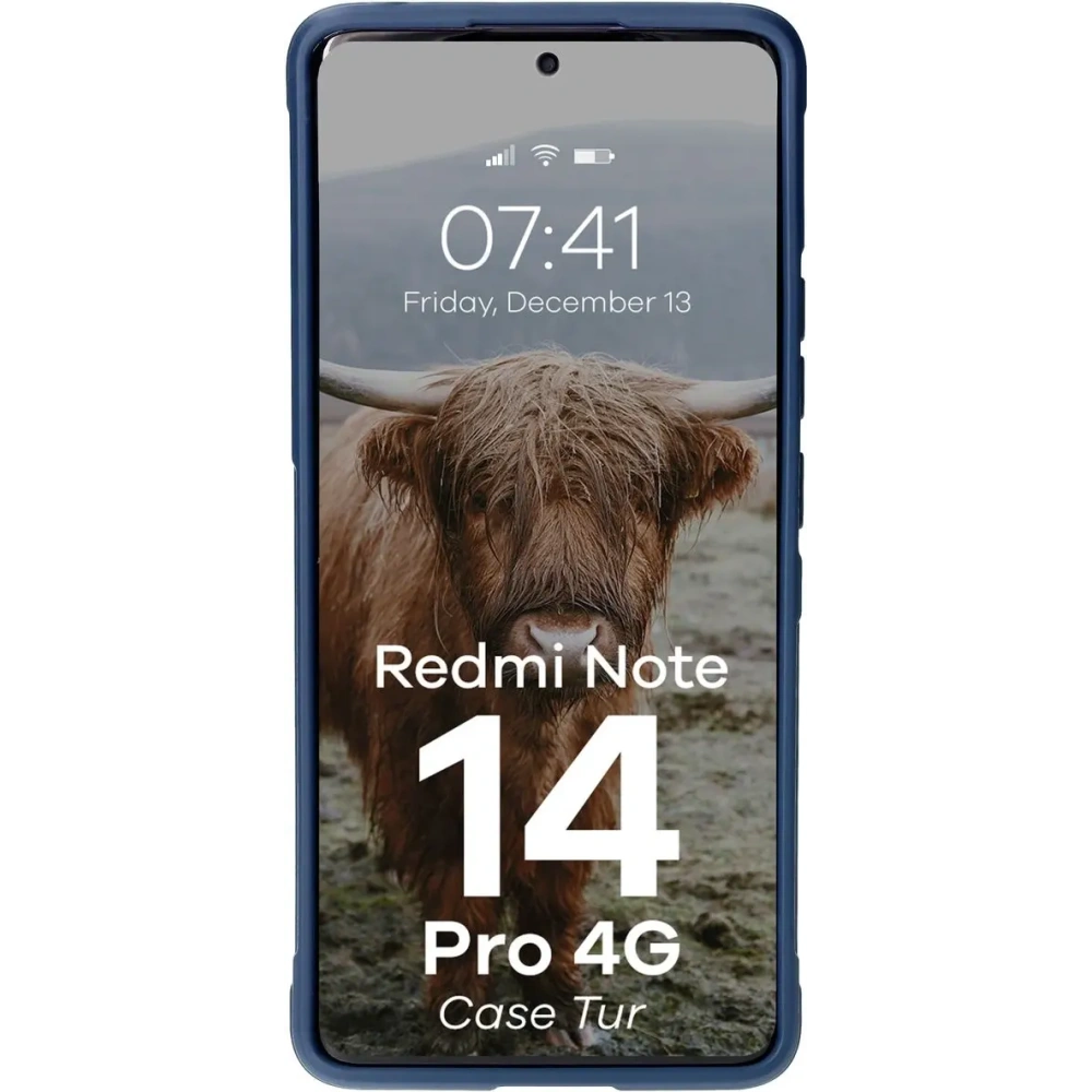 Hurtownia GSM - Pancerne etui Bizon Case Tur do Xiaomi Redmi Note 14 Pro 4G granatowe - BIZ8747 - {ean13} - Hurt