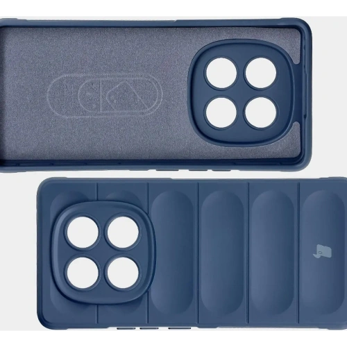 Pancerne etui Bizon Case Tur do Xiaomi Redmi Note 14 Pro 4G granatowe