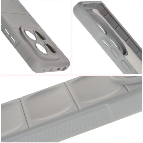 Pancerne etui Bizon Case Tur do Xiaomi Redmi Note 14 Pro 4G jasnoszare