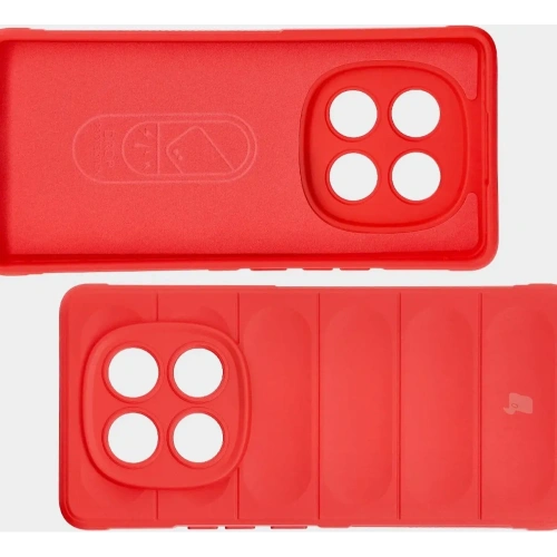 Pancerne etui Bizon Case Tur do Xiaomi Redmi Note 14 Pro 4G czerwone