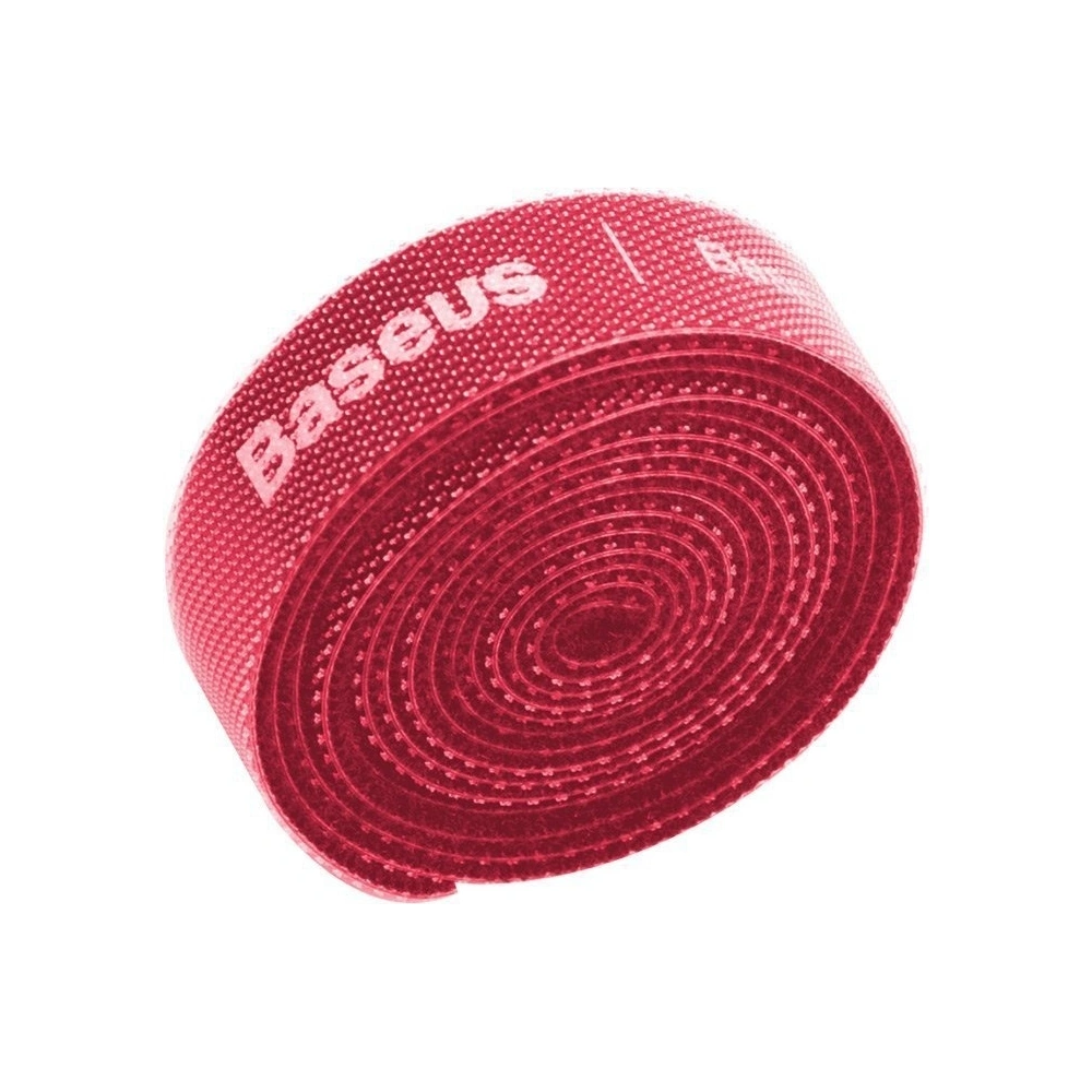 Wholesale Baseus Colourful Circle Velcro Straps 1m Red - BSU1458RED - {ean13} - Hurt